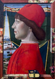 Retrato de joven prometido o esposo de Antonio Leonelli
